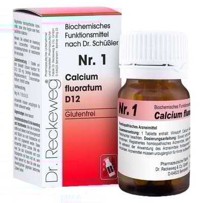 Biochemie 1 Calcium fluoratum D12