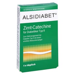 Alsidiabet Zimt Catechine f.Diab.Typ II Kapseln