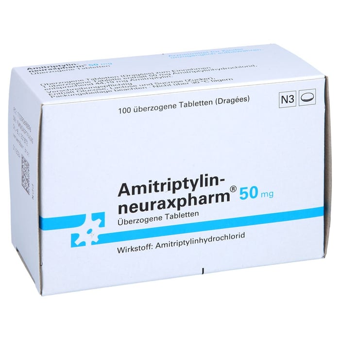 AMITRIPTYLIN-neuraxpharm 50 mg überzogene Tab.