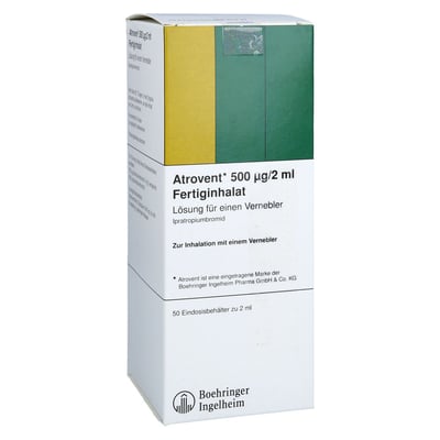 Atrovent 500 µg/2 ml Fertiginhalat