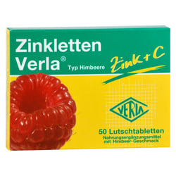 Zinkletten Verla Himbeere Lutschtabletten