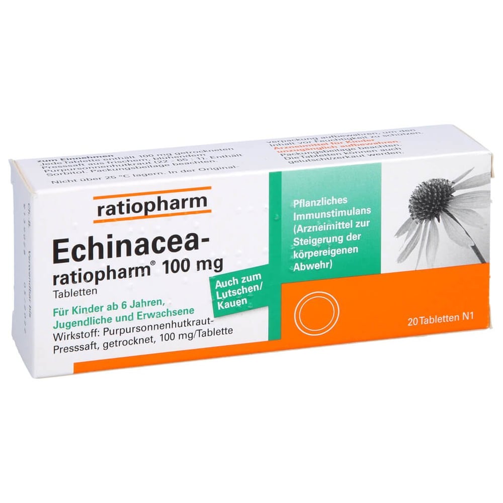 Echinacea-ratiopharm 100 mg