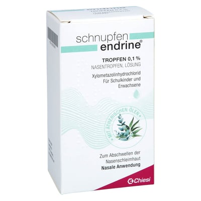 Schnupfen endrine 0,1 % Nasentropfen