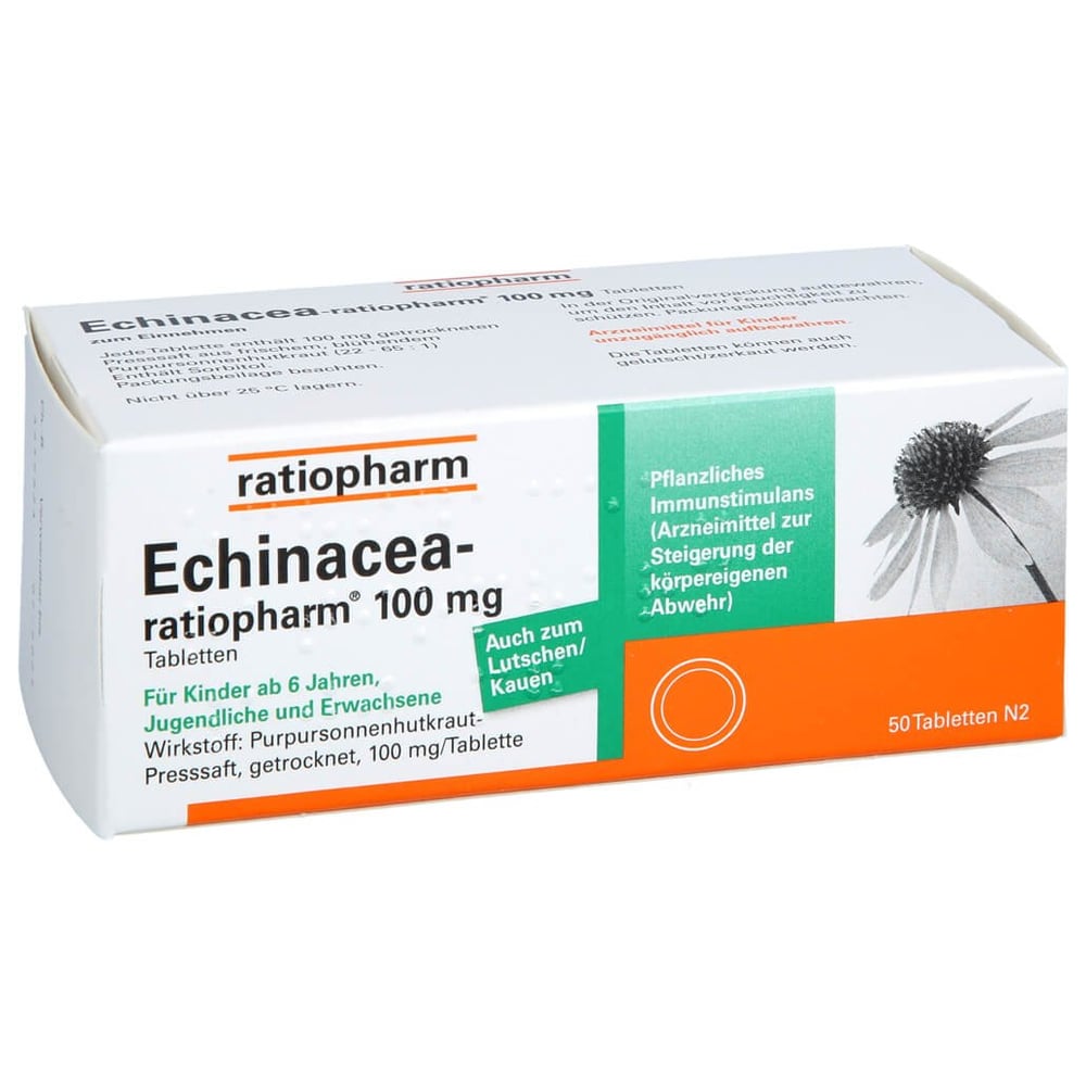 Echinacea-ratiopharm 100 mg