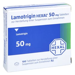 Lamotrigin HEXAL 50 mg suspendierbare Tabletten
