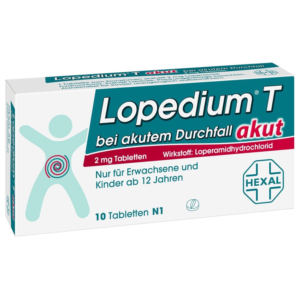 Lopedium T akut bei akutem Durchfall