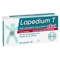 Lopedium T akut bei akutem Durchfall