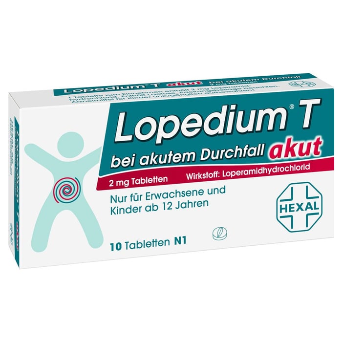 Lopedium T akut bei akutem Durchfall