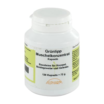 Grünlipp Muschelkonzentrat 500 mg Kapseln Produktbild 1