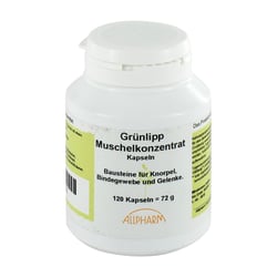 Grünlipp Muschelkonzentrat 500mg Kapseln
