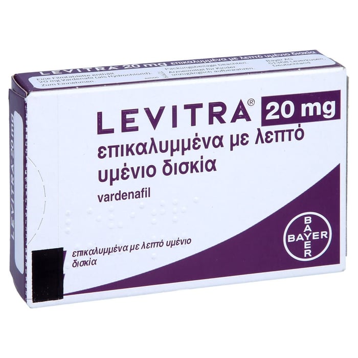 LEVITRA 20MG FILMTABLETTEN