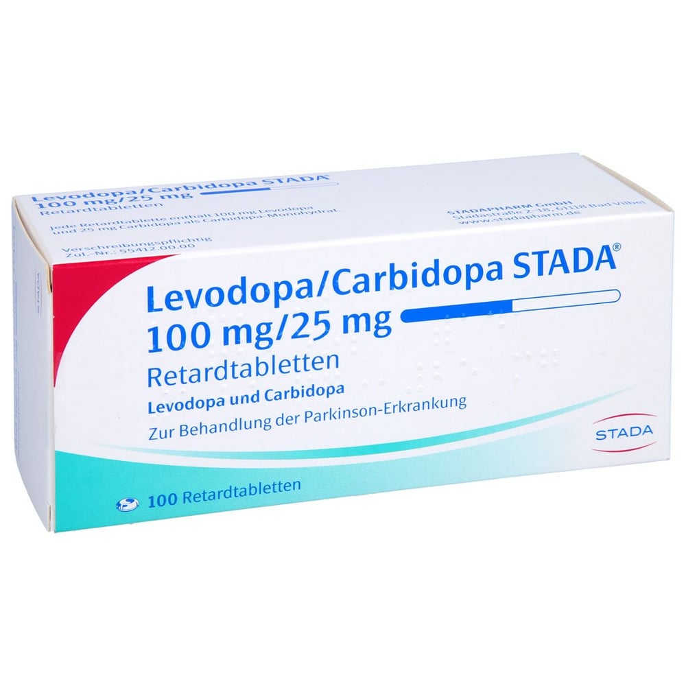 Levodopa/Carbidopa Stada 100mg/25mg Retardtabl