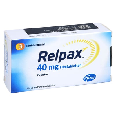 Relpax 40 mg Produktbild 1