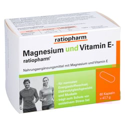 Magnesium und Vitamin E ratiopharm
