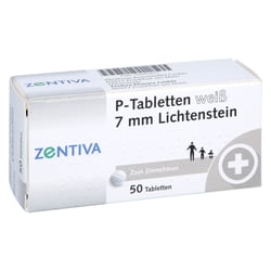 P Tabletten Weiss 7mm Teil