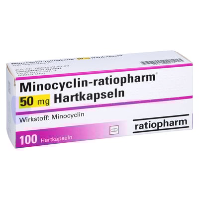 MINOCYCLIN-ratiopharm 50 mg Hartkapseln