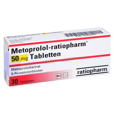 Metoprolol-ratiopharm 50 mg