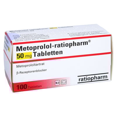 Metoprolol-ratiopharm 50 mg
