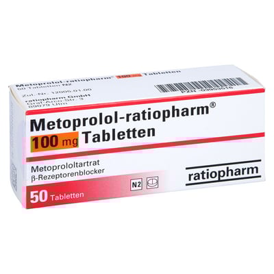 Metoprolol-ratiopharm 100 mg