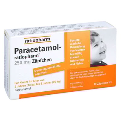 Paracetamol-ratiopharm 250 mg