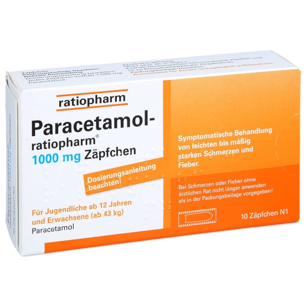 Paracetamol-ratiopharm 1000 mg