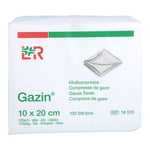 Gazin Mullkompresse 10x20 cm unsteril 12fach Op