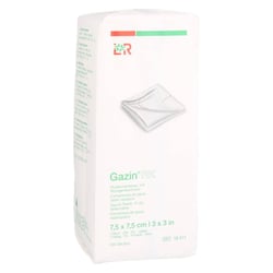 Gazin Mullkompresse 7,5x7,5 cm unsteril 12fach Rk