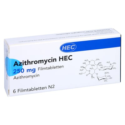 Azithromycin HEC 250 mg