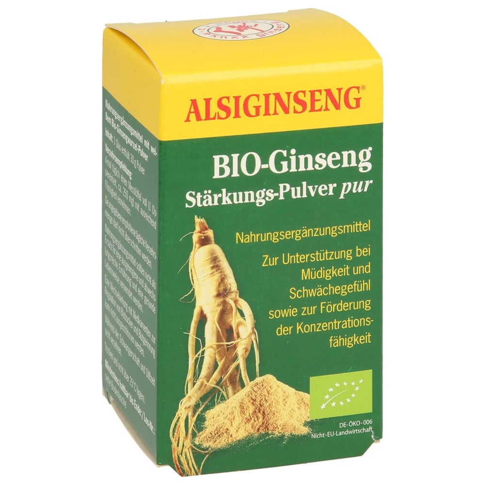 Alsiginseng Stärkungspulver pur
