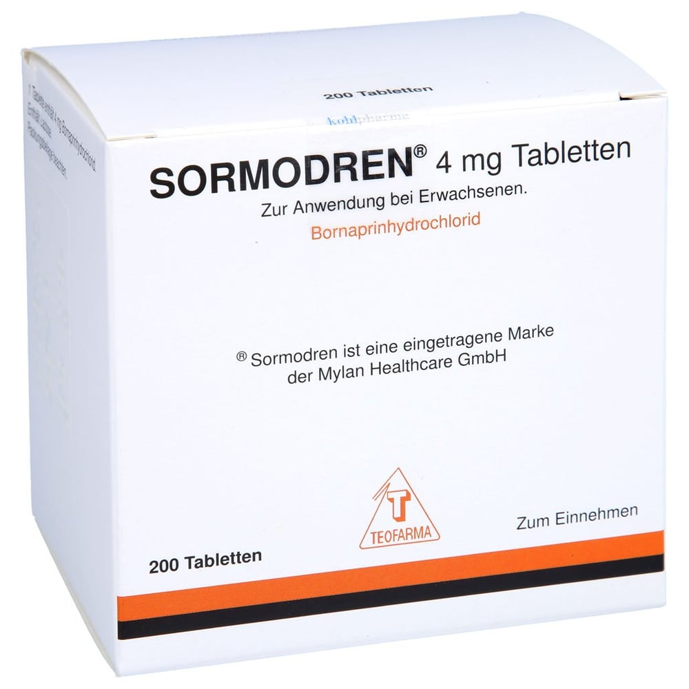 Sormodren 4 mg