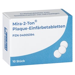 Mira 2 Ton Plaque Einfärbetabletten