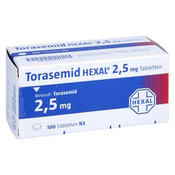 Torasemid HEXAL 2,5 mg