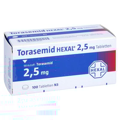 Torasemid HEXAL 2,5 mg