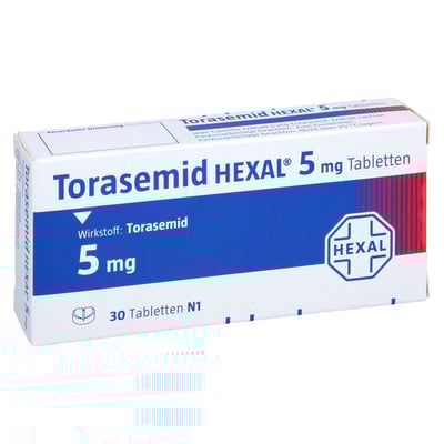 Torasemid HEXAL 5 mg