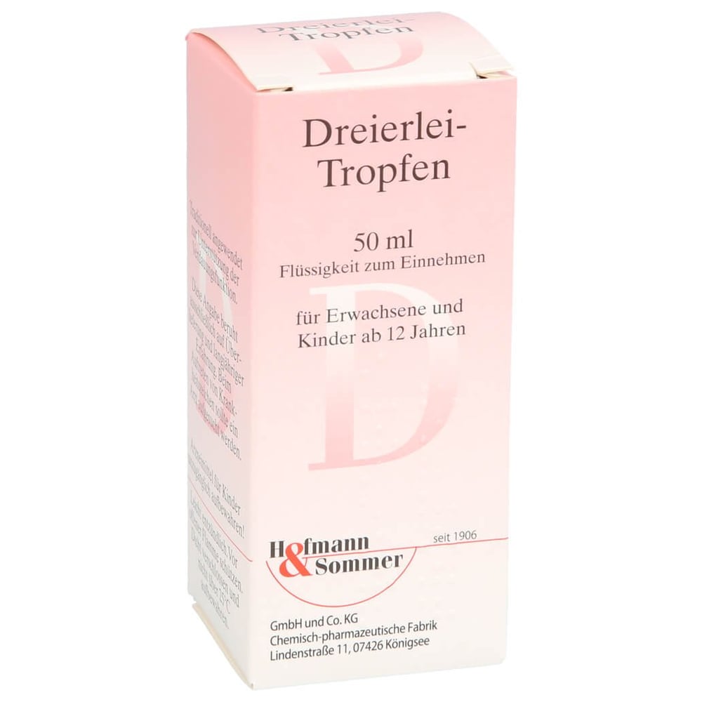 Dreierlei-Tropfen
