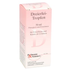 Dreierlei-Tropfen