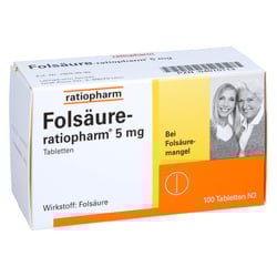 Folsäure-ratiopharm 5 mg