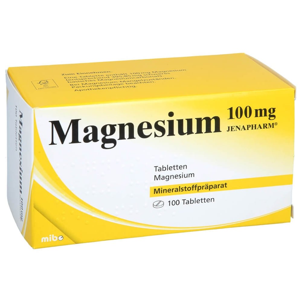 Magnesium 100 mg JENAPHARM