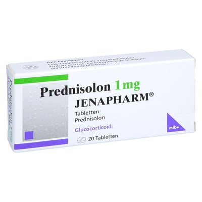 Prednisolon 1 mg Jenapharm Produktbild 1