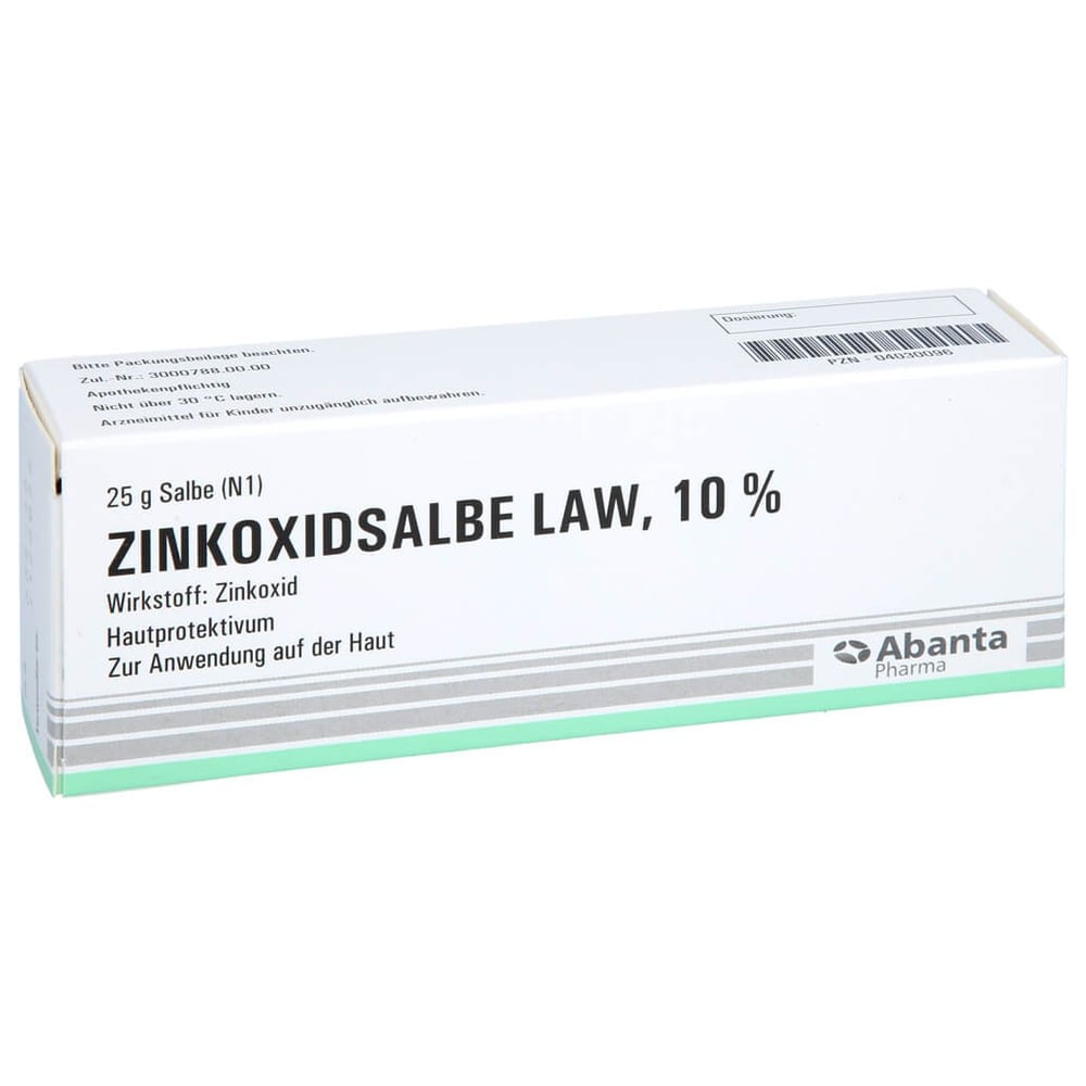 Zinkoxidsalbe LAW 10 %
