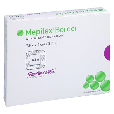Mepilex Border Verband 7.5x7.5cm