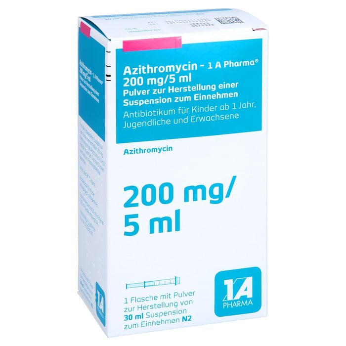 Azithromycin-1A Pharma 200mg/5ml