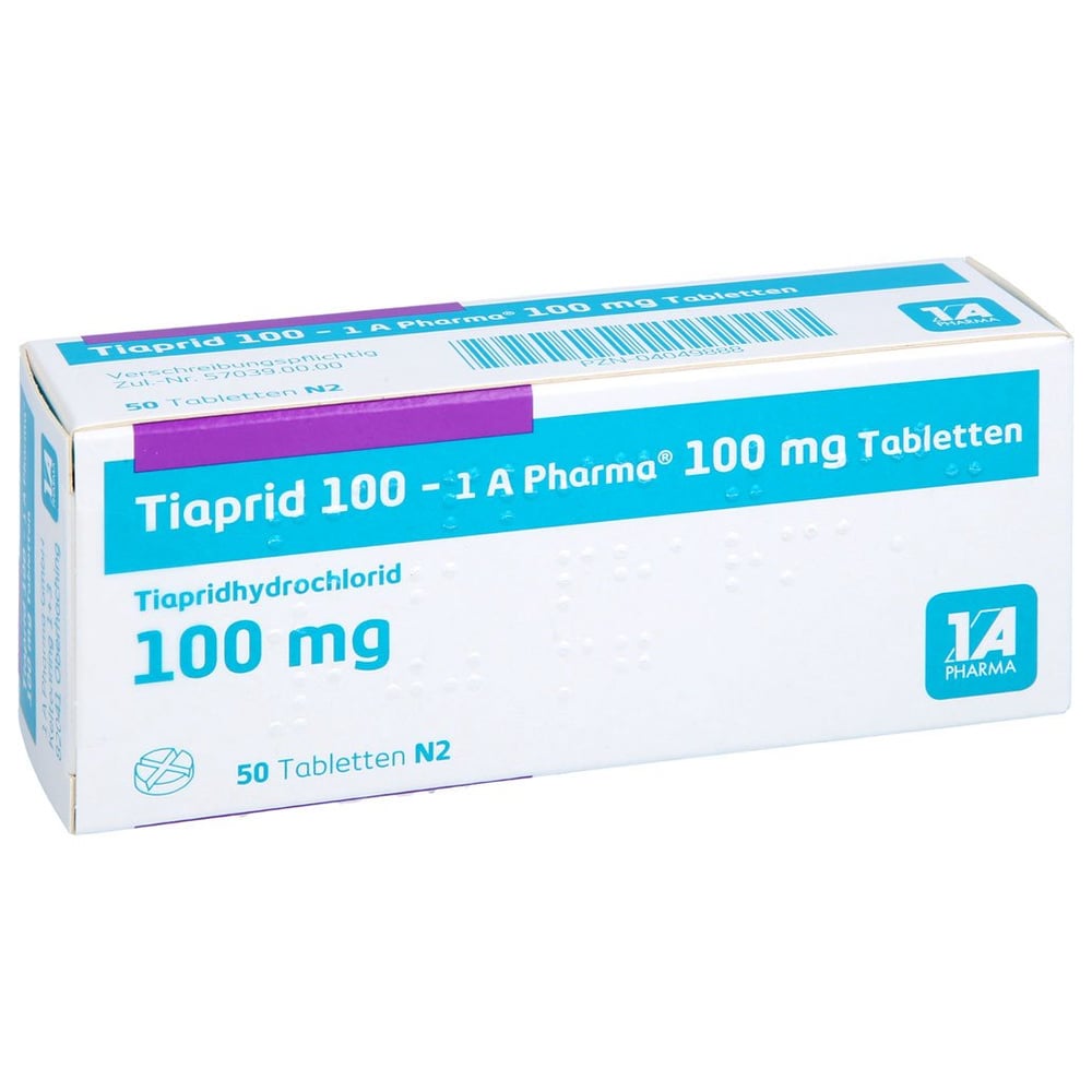 TIAPRID 100-1A Pharma Tabletten