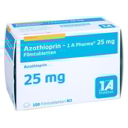 Azathioprin - 1 A Pharma 25mg Filmtabletten