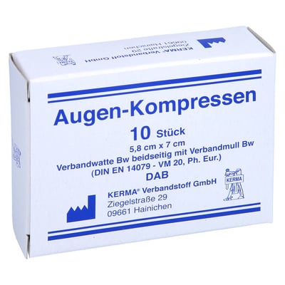 Augenkompress 5.8x7cm Unst