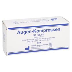 Augenkompress 5.8x7cm Unst