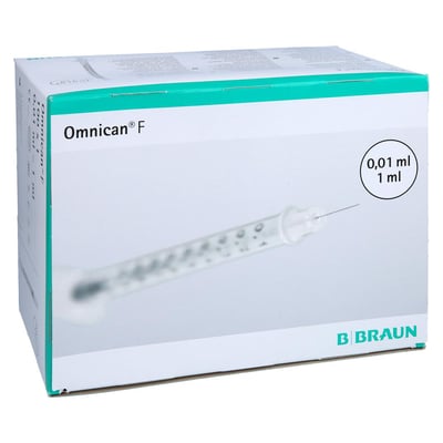 Omnican F 1 ml Feindosierungspr.1 ml 30 Gx12 mm