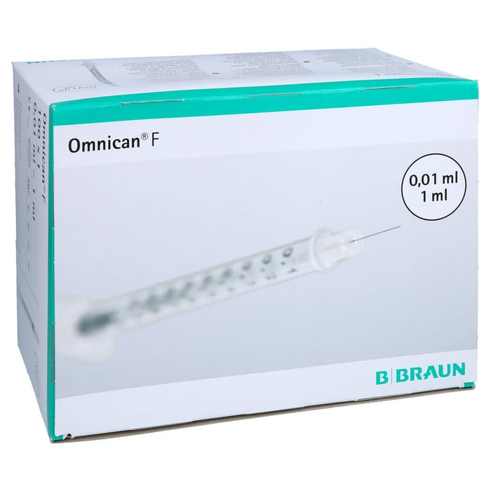 Omnican F 1 ml Feindosierungspr.1 ml 30 Gx12 mm