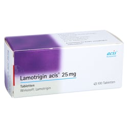 Lamotrigin acis 25 mg