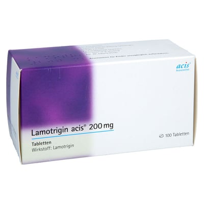Lamotrigin acis 200 mg